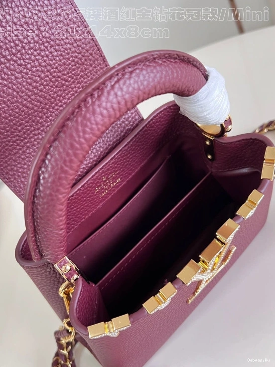 VUITTON LOUIS CAPUCINES MINI-21*14*8CM 0204